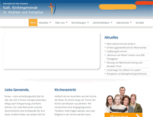 Tablet Screenshot of kirche-im-rheinviertel.de